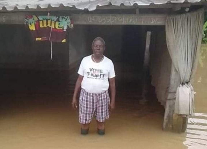 Amos Poubinafa, traditional ruler affected by flood in Bayelsa