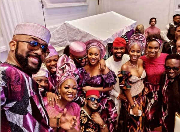 PHOTOS: Bovi, Erica, Banky W turn up for Don Jazzy at mother’s funeral