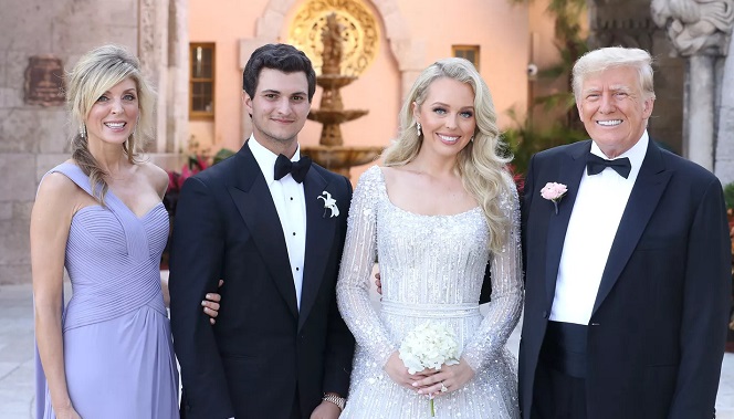 Tiffany Trump, Nigerian-bred lover wed in Florida