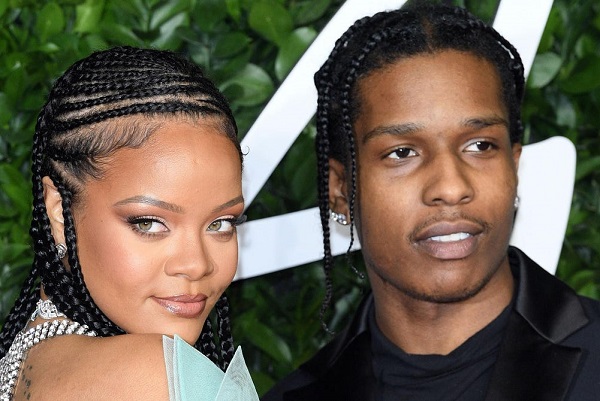 Rihanna reveals face of child with Asap Rocky