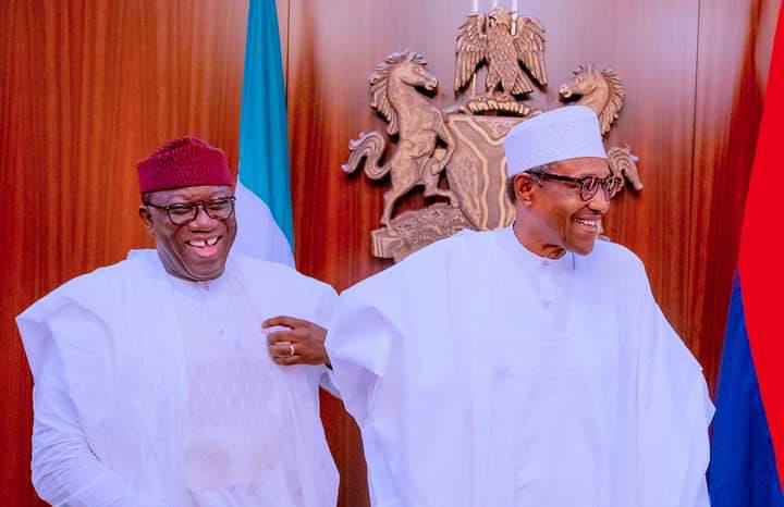 Kayode Fayemi and President Muhammadu Buhari