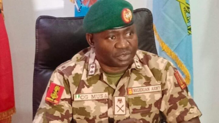 Christopher Musa, chief of defence staff (CDS)
