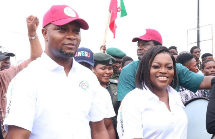 Jandor and Funke Akindele speak on curbing area boys