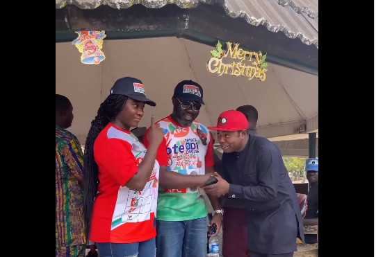 Elections: Mercy Johnson joins husband during campaign in Edo