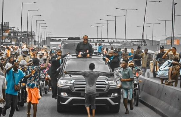 Cubana Chief Priest offers scholarship to boy who stood in front of Obi's convoy
