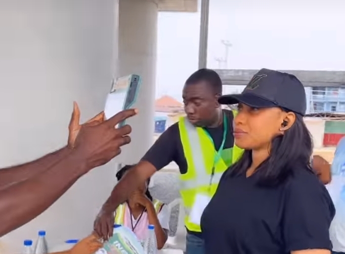 Tonto Dikeh optimistic of victory as she casts vote in Rivers