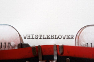 Whistleblowers at risk