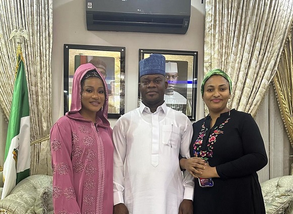 Phyna ecstatic as she meets Kogi governor, wife