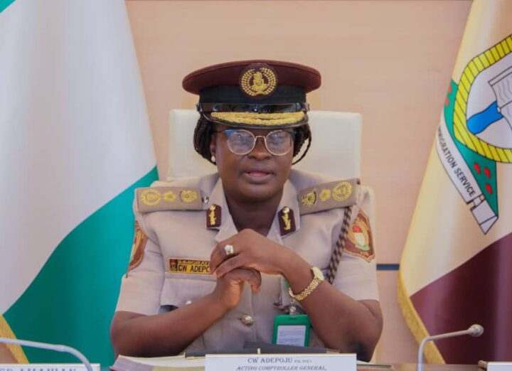 Wura Ola caroline Adepoju, acting general of the NIS