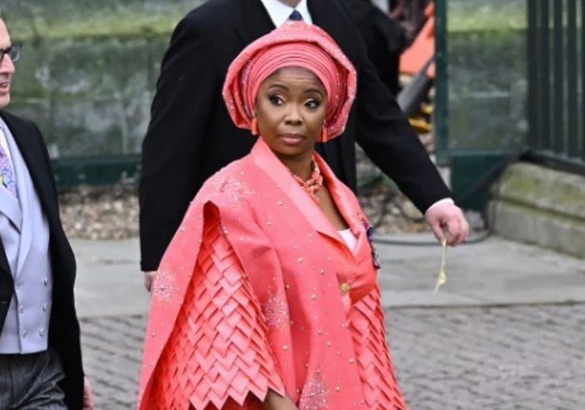 British-Nigerian aide to King Charles III rocks gele to his coronation