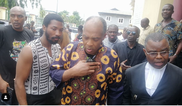 Made Kuti silences critics with court photo of self with father to support Seun
