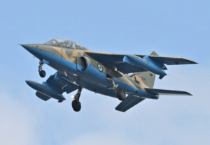 Nigerian Airforce jet used for airstrikes