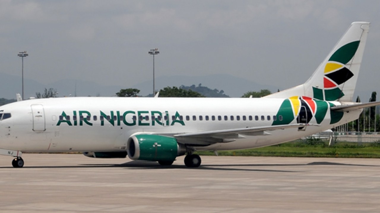 Nigeria Air airplane