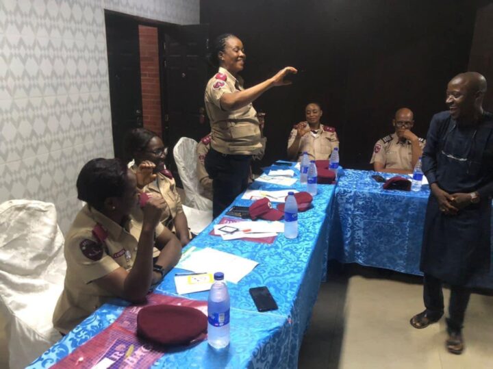 FRSC personnel in sign language training