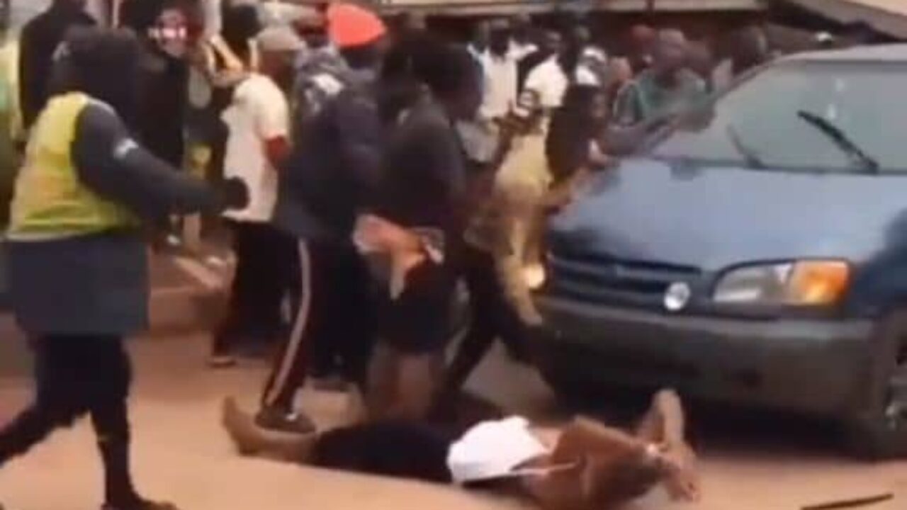 Outrage as video shows police officers running over handcuffed man in Edo |  TheCable