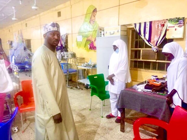 Sokoto governor disguises to visit hospital