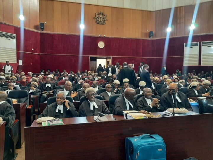 Presidential poll petition tribunal in session