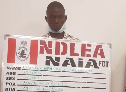 student arrested by NDLEA