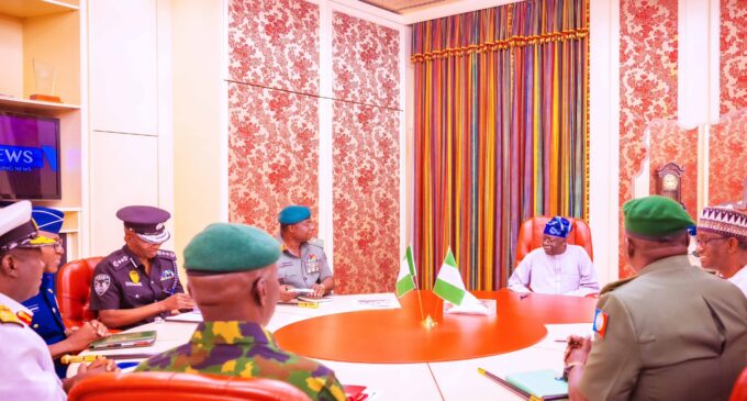 PHOTOS: Tinubu Holds First Meeting With Security Chiefs | TheCable