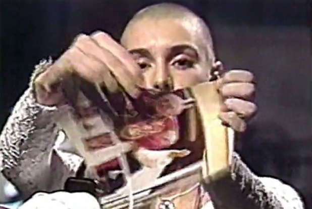 FLASHBACK VIDEO: In 1992, Sinead O’Connor tore Pope’s photo in protest against child abuse