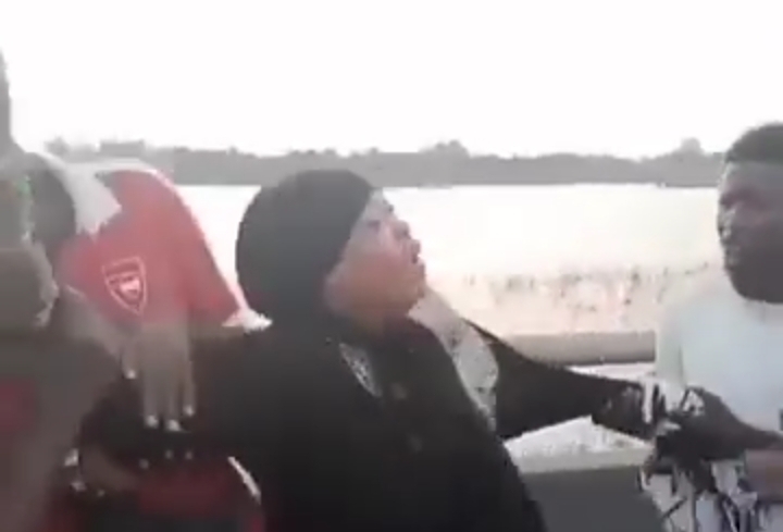 VIDEO: Socialite Farida Sobowale ‘attempts suicide’ on Third Mainland Bridge