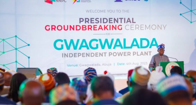 Nigeria eyes $800m revenue as Tinubu flags off NNPC’s Gwagwalada power plant