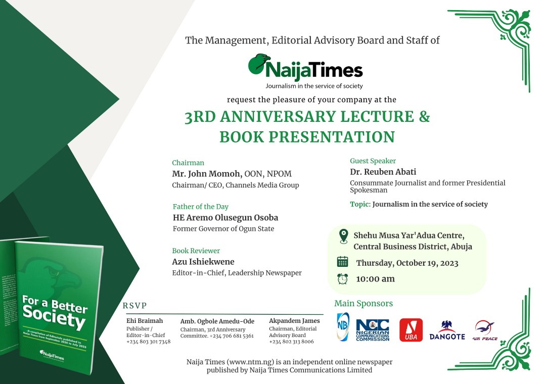 Naija Times lecture