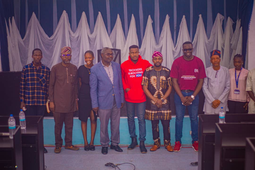 Actor Saka, Alabi Lawrence attend LASU's media symposium