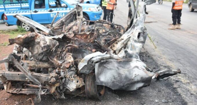 FRSC: Four dead, three injured in accident on Lagos-Ibadan expressway