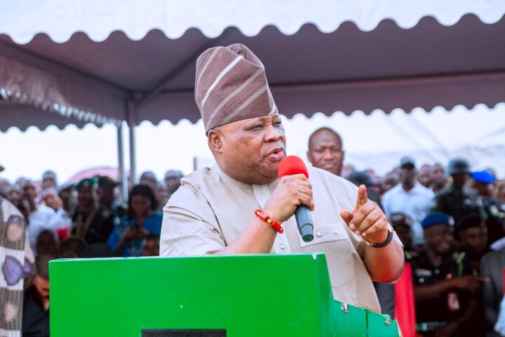 Ademola Adeleke, governor of Osun state