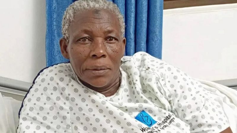 Ugandan woman births twins at age 70