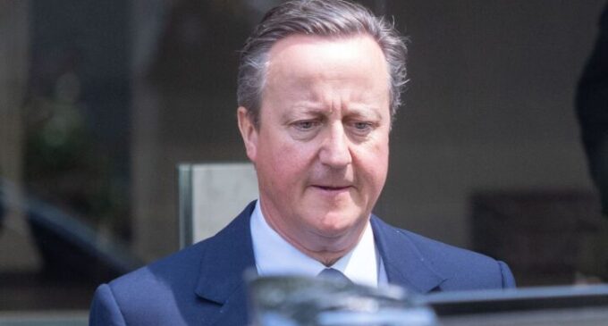 Sunak appoints ex-PM David Cameron as foreign secretary in shock cabinet reshuffle