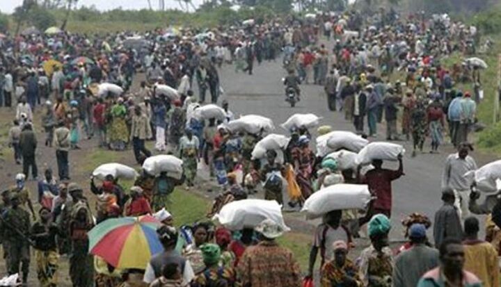 Displaced persons in DR Congo