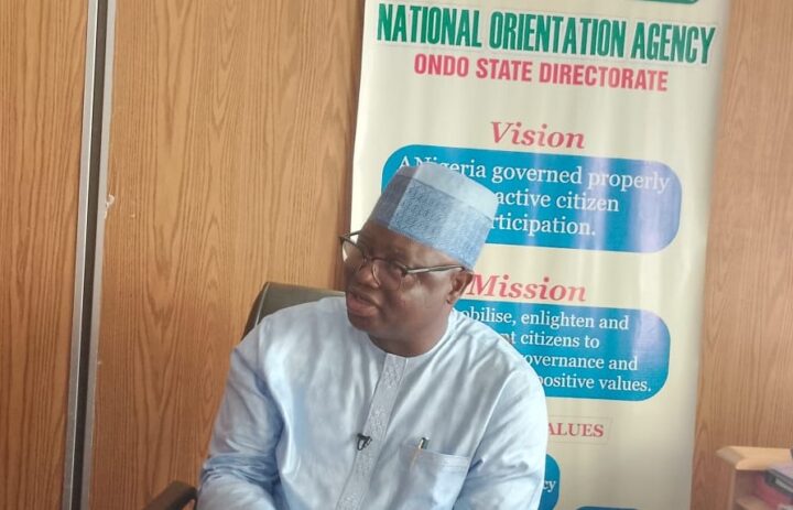 Lanre Issa-Onilu, the director-general (DG) of the National Orientation Agency (NOA)