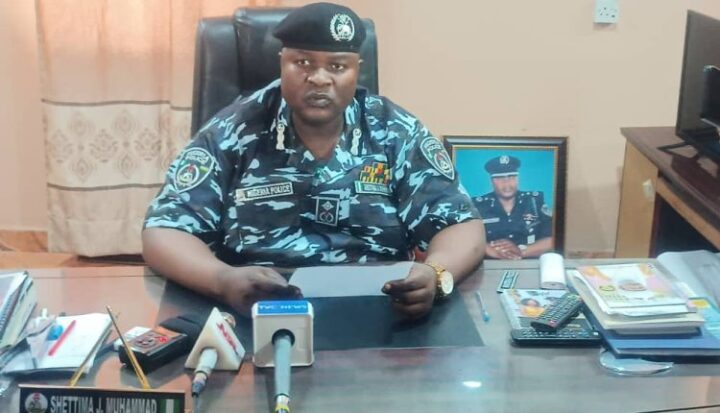 Shettima Muhammad, acting commissioner of police in the state
