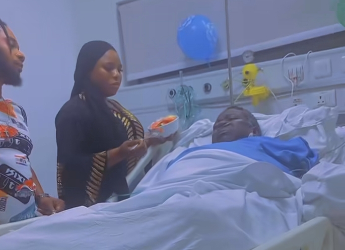 Video of Mr Ibu after amputation surfaces online