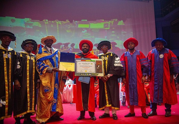 Gabriel Afolayan bags honorary doctorate from Benin Republic varsity