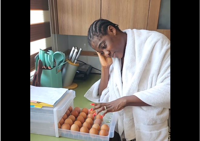 Mercy Johnson under fire for analysing rising cost of eggs