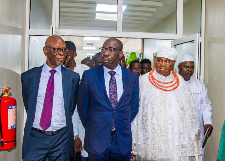 Godwin Obaseki and John Oyegun