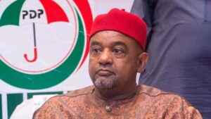 Umar Damagum, the acting national chairman of the Peoples Democratic Party (PDP)