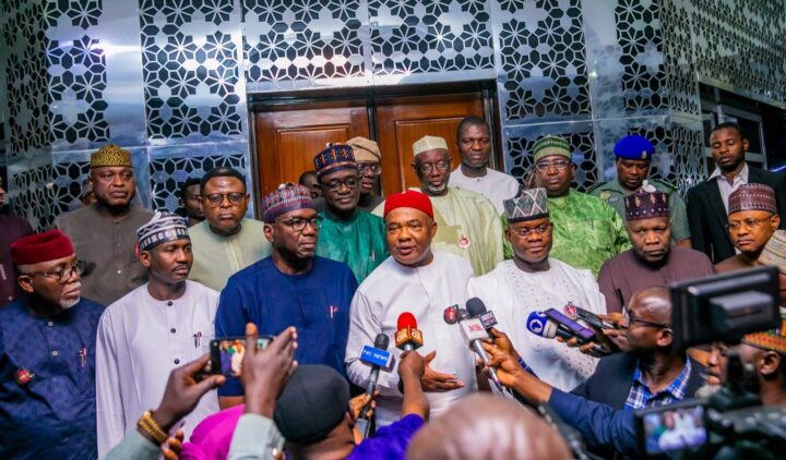 Hope Uzodinma, Imo state governor, with his counterparts