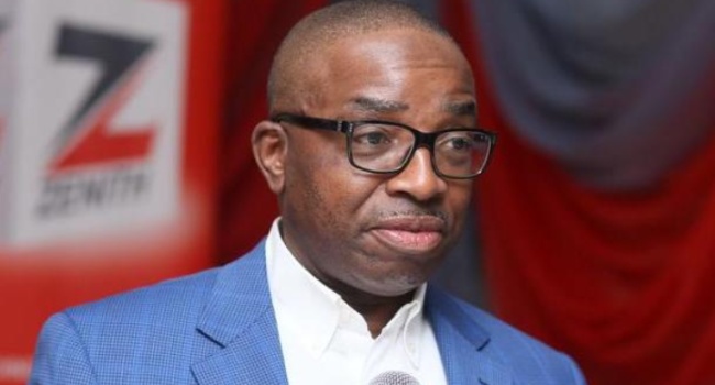 Humanitarian ministry saga: EFCC didn't arrest our CEO, says Zenith Bank