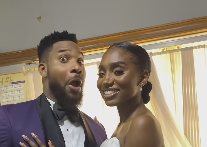 WATCH: Videos from Kunle Remi’s church wedding