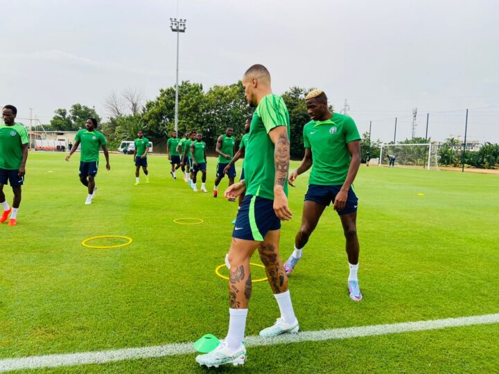 Victor Osimhen and William Troost-Ekong last featured for the Super Eagles at the AFCON in Cote d'Ivoire in February