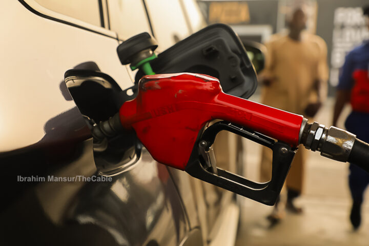 petrol Pump at Gas Station