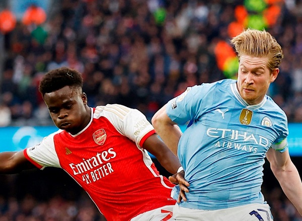 EPL: Man City, Arsenal share points as Liverpool reclaim top spot