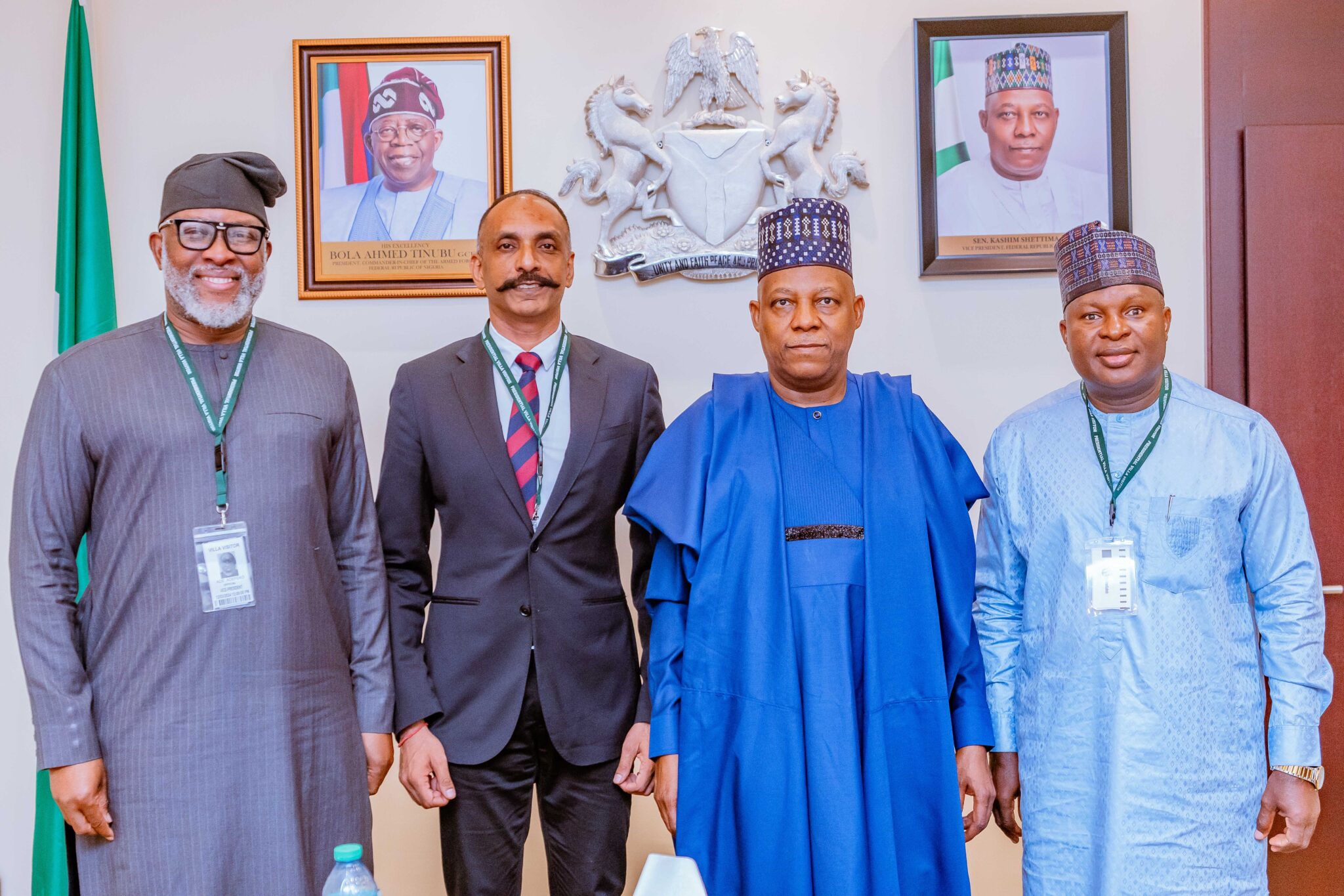 Olam Agri in Nigeria's courtesy call on Vice-President Kashim Shettima ...