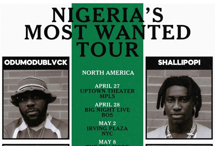 Shallipopi, Odumodublvck announce joint North American tour