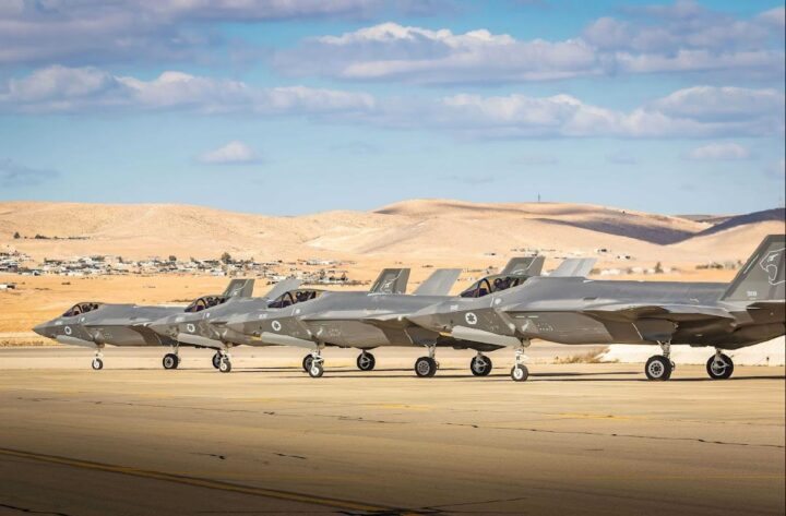 Nevatim airbase Israel Photo credit -- Times of Israel