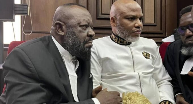 Lawyer: DSS restricting legal team’s access to Nnamdi Kanu